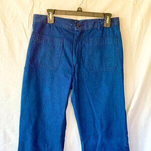 Authentic 1970s Seafarer utility jeans